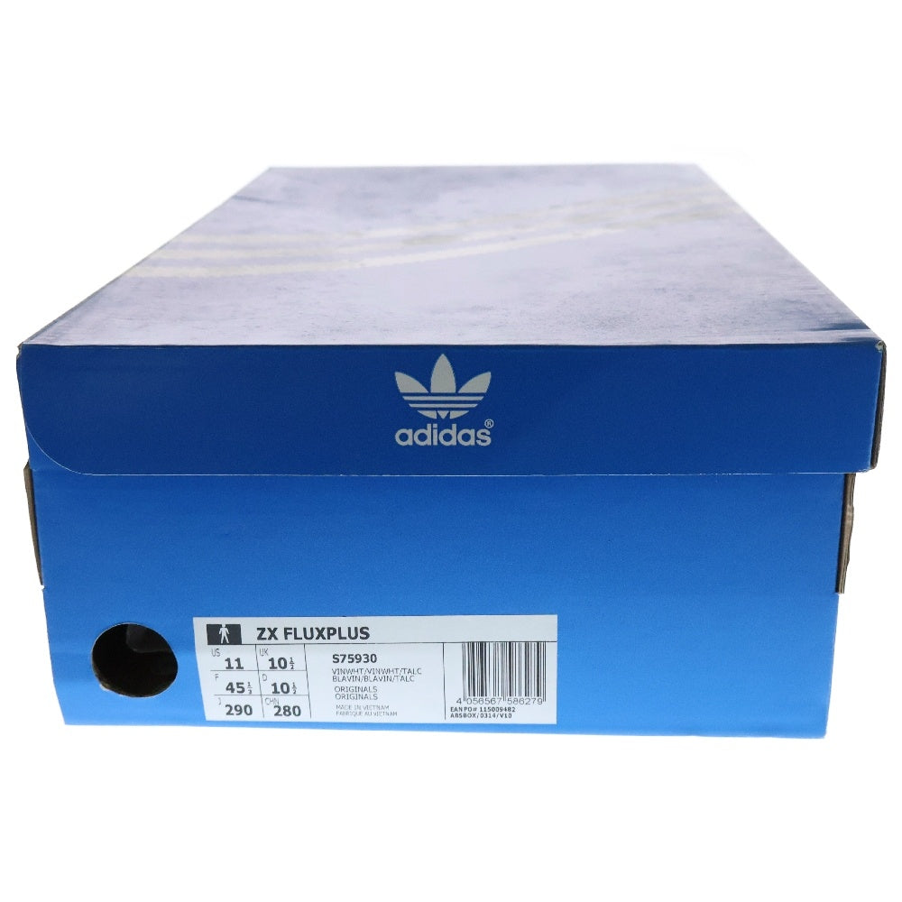 adidas(アディダス) ZX FLUX PLUS S75930 ゼットエックス フラックス プラス ローカットスニーカー ホワイト US11/29.0cm
