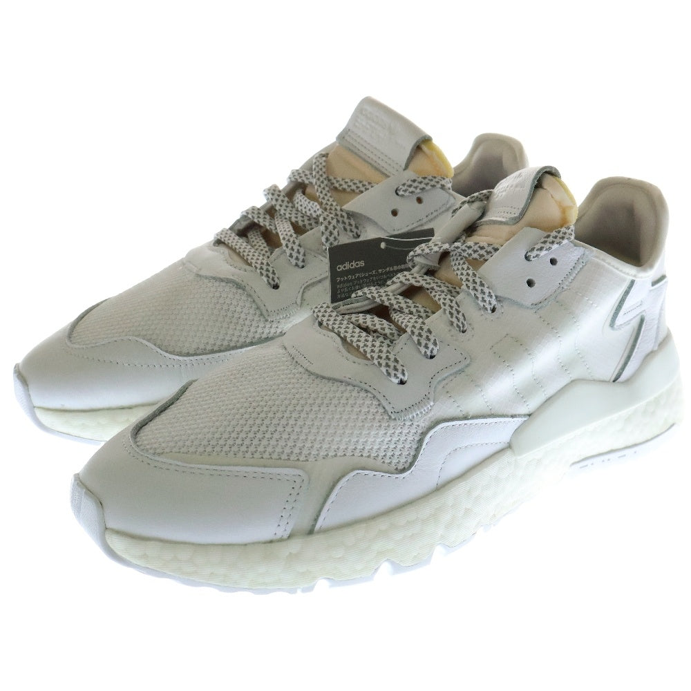 adidas(アディダス) NITE JOGGER BD7676 ナイト ジョガー ローカットスニーカー ホワイト US11/29.0cm