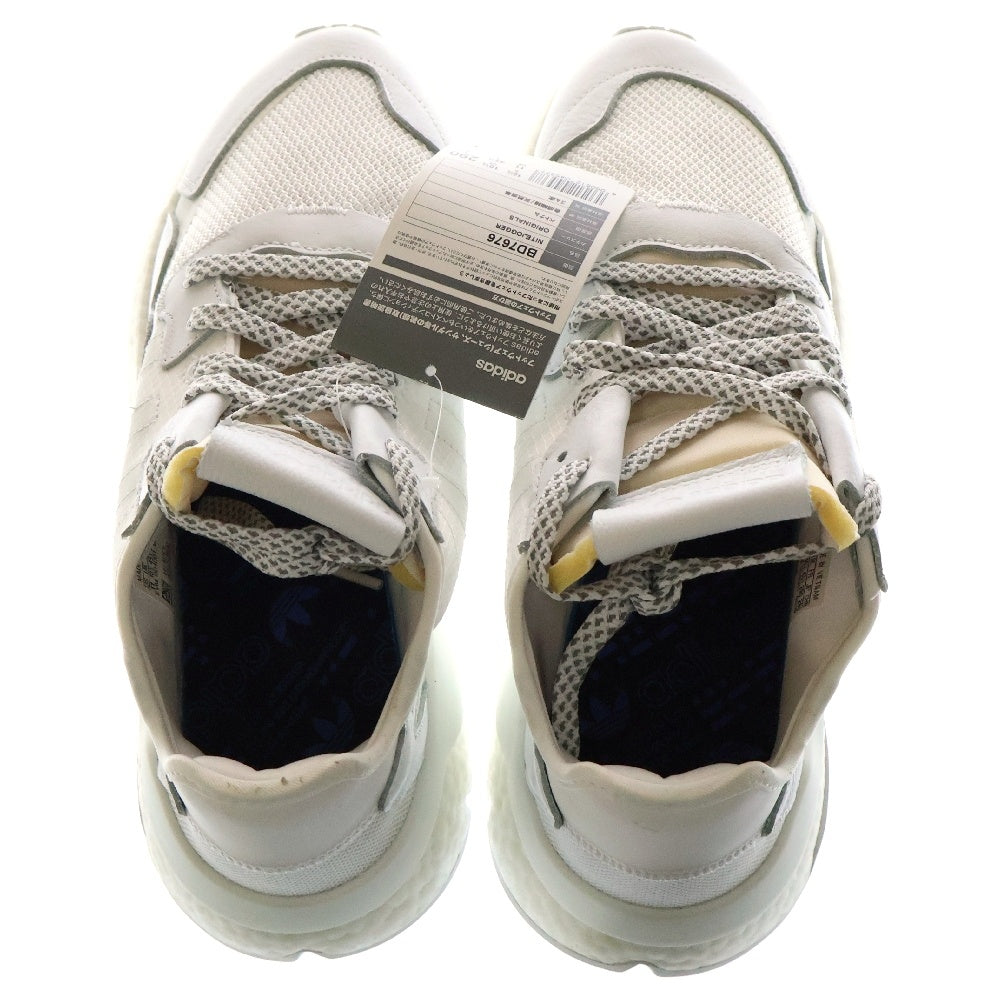 adidas(アディダス) NITE JOGGER BD7676 ナイト ジョガー ローカットスニーカー ホワイト US11/29.0cm