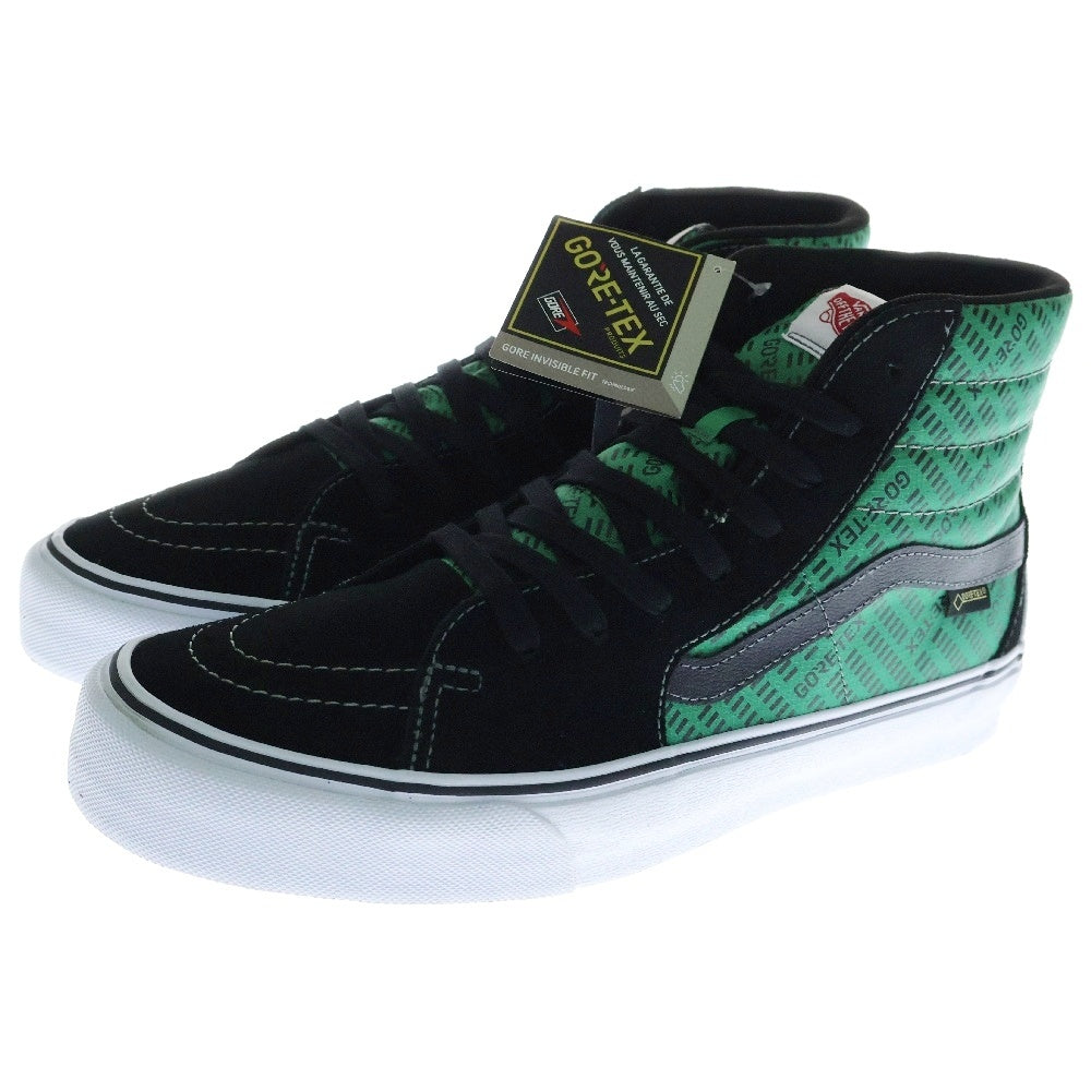 VANS(ヴァンズ) VAULT UA SK8-HI GORE-TEX VN0A4P3HYJ7 ヴォルト スケート ゴアテックス ハイカットスニーカー ブラック/グリーン US11/29.0cm