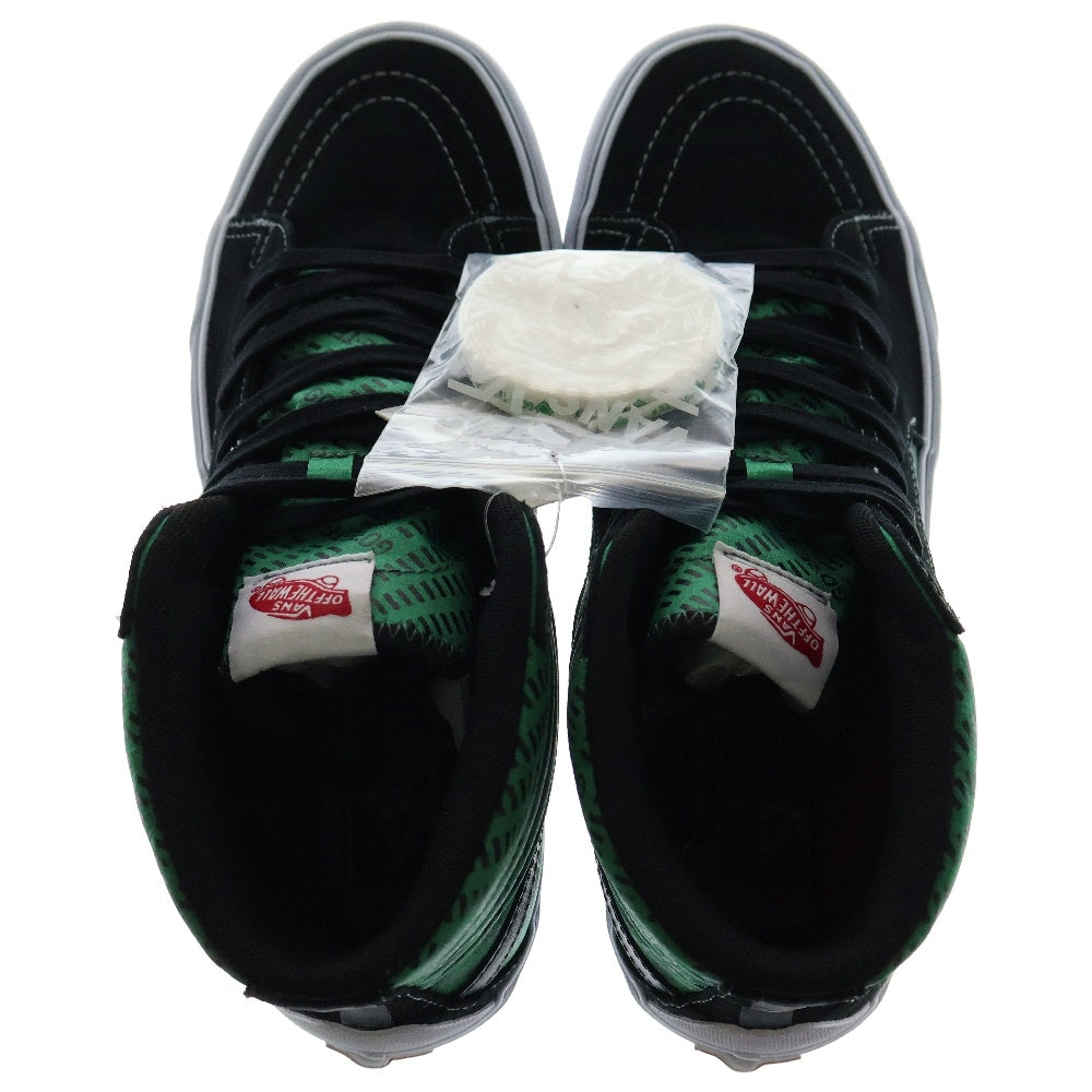 VANS(ヴァンズ) VAULT UA SK8-HI GORE-TEX VN0A4P3HYJ7 ヴォルト スケート ゴアテックス ハイカットスニーカー ブラック/グリーン US11/29.0cm