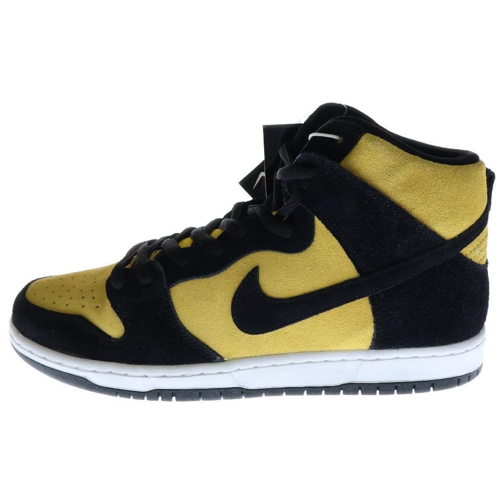 NIKE SB(ナイキエスビー) DUNK HIGH MAIZE AND BLACK DB1640-001 ダンク ハイカットスニーカー ブラック/イエロー US11/29.0cm