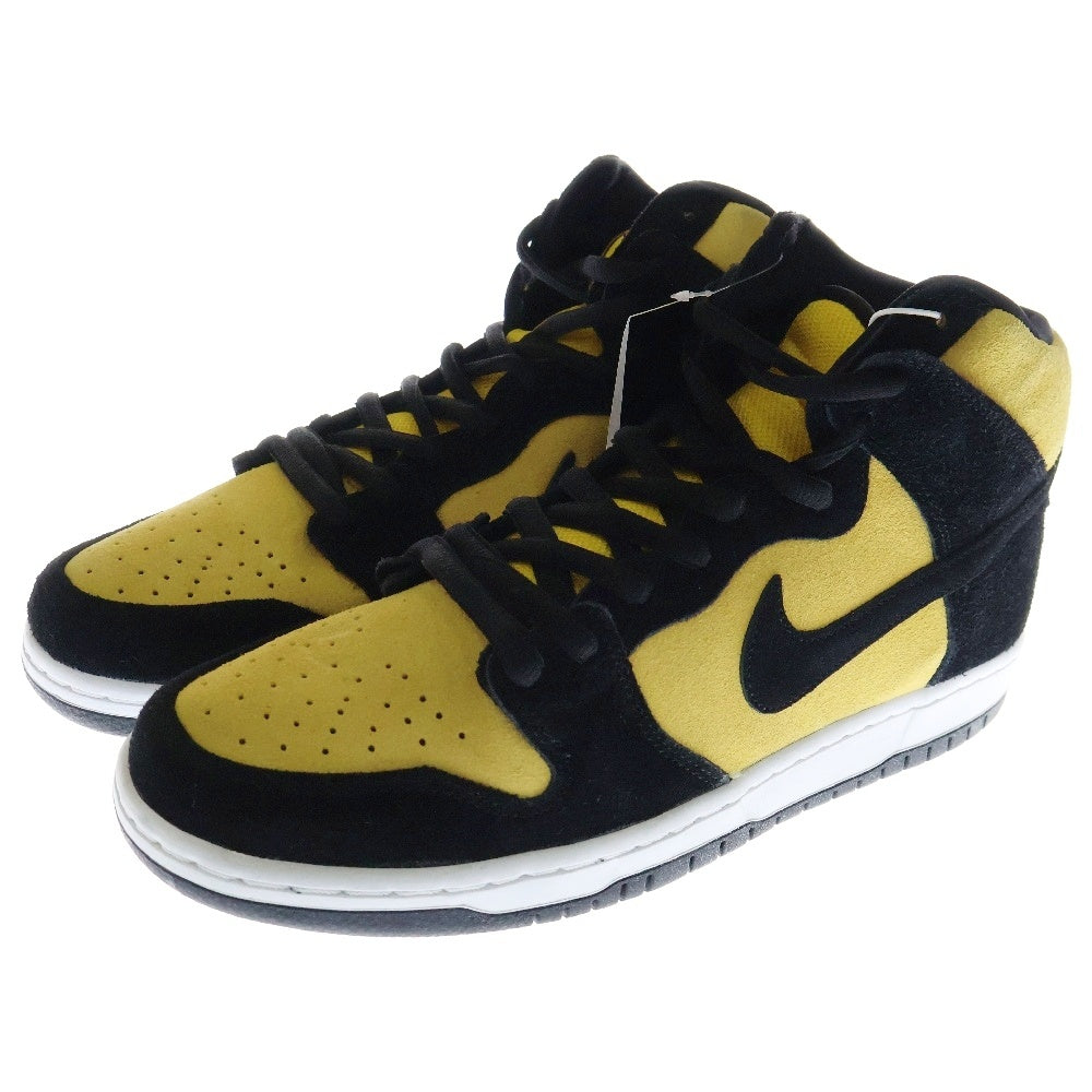 NIKE SB(ナイキエスビー) DUNK HIGH MAIZE AND BLACK DB1640-001 ダンク ハイカットスニーカー ブラック/イエロー US11/29.0cm
