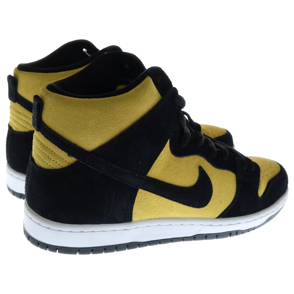 NIKE SB(ナイキエスビー) DUNK HIGH MAIZE AND BLACK DB1640-001 ダンク ハイカットスニーカー ブラック/イエロー US11/29.0cm