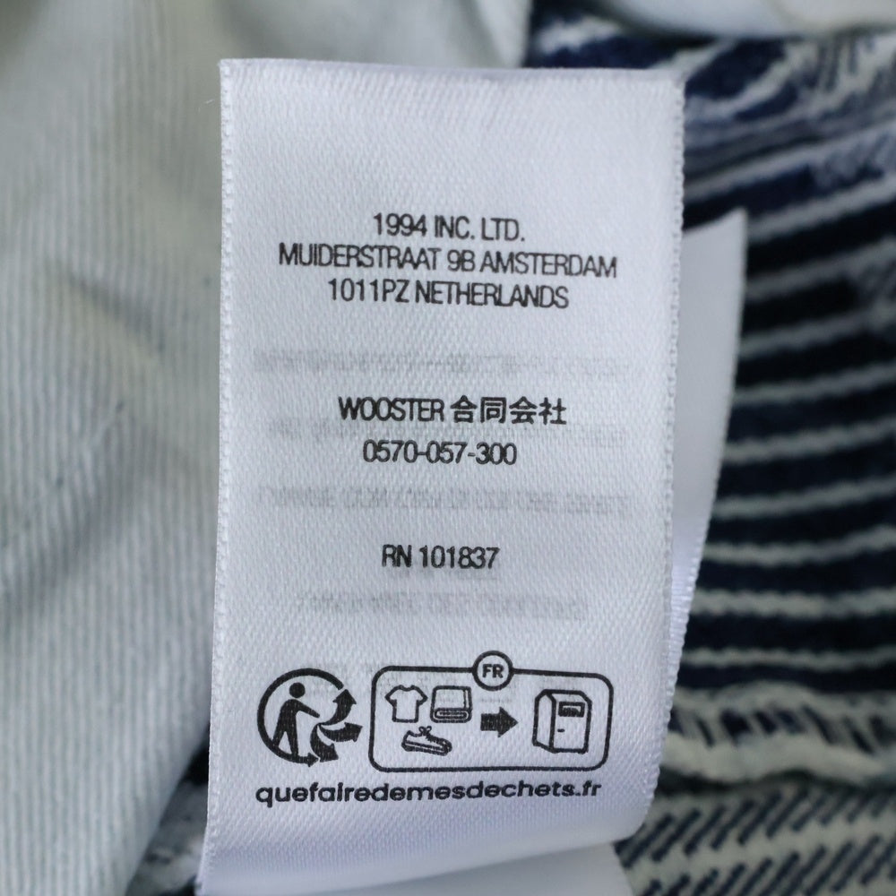 SUPREME(シュプリーム) 24SS Denim Painter Pant Stripe デニムペインターパンツ ストライプパンツ ホワイト/インディゴ