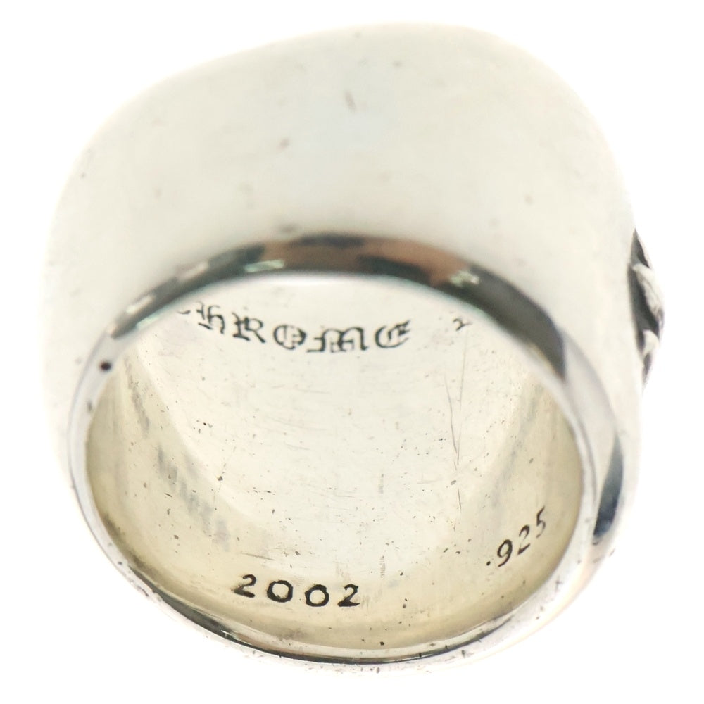 CHROME HEARTS(クロムハーツ) CLASSIC OVAL クラシックオーバルクロス リング シルバー BCA340