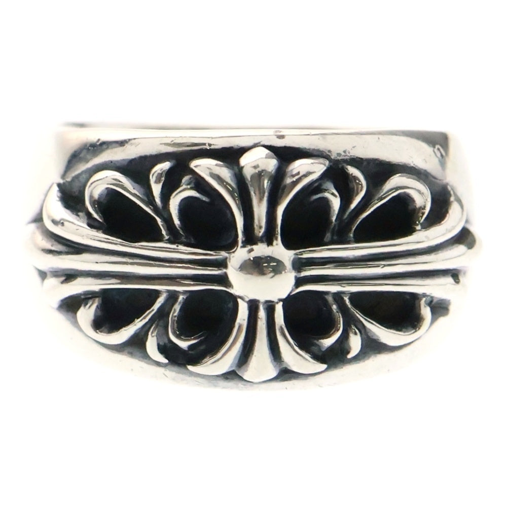 CHROME HEARTS(クロムハーツ) FLRL CRS フローラルクロス リング シルバー BCA346