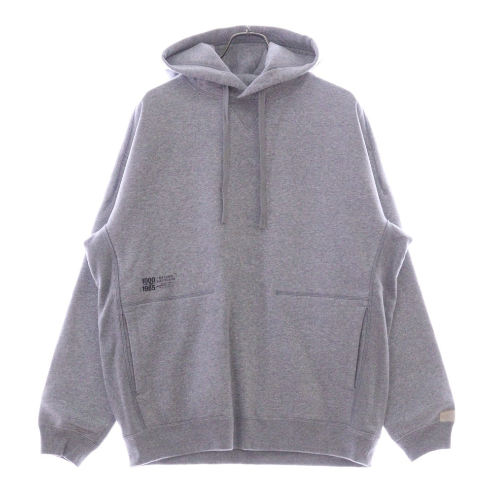 New Balance(ニューバランス) Hoodie Regular Fit フーディレギュラーフィット プルオーバーパーカー AMT35097 グレー