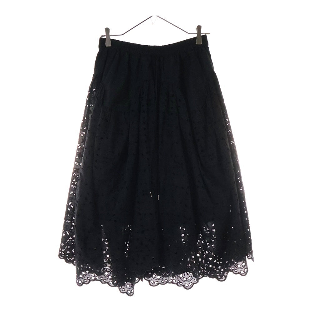 Vivienne Westwood Red Label(ヴィヴィアンウエストウッドレッドレーベル) 24SS レースフレアスカート 16-12-241010 ブラック レディース
