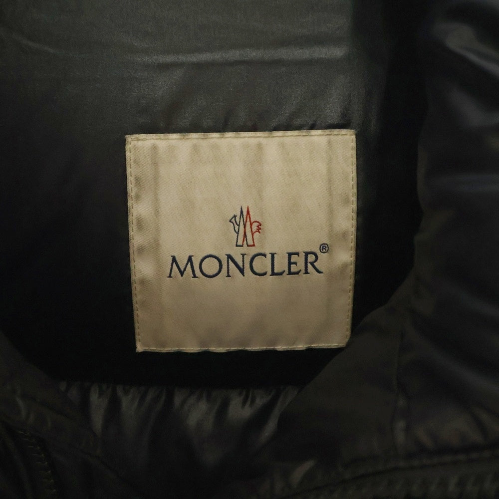 MONCLER(モンクレール) 21AW × FRAGMENT DESIGN HANTIUM JACKET G209U1A00017 × フラグメントデザイン バックプリント ダウンジャケット アウター ブラック