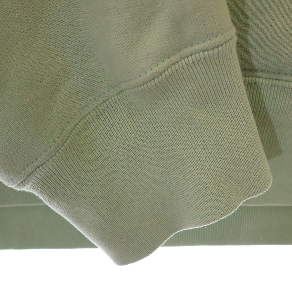 SUPREME(シュプリーム) 22AW Satin Applique Hooded Sweatshirt Mint サテンアップリケ バックロゴプルオーバーパーカー ミントグリーン