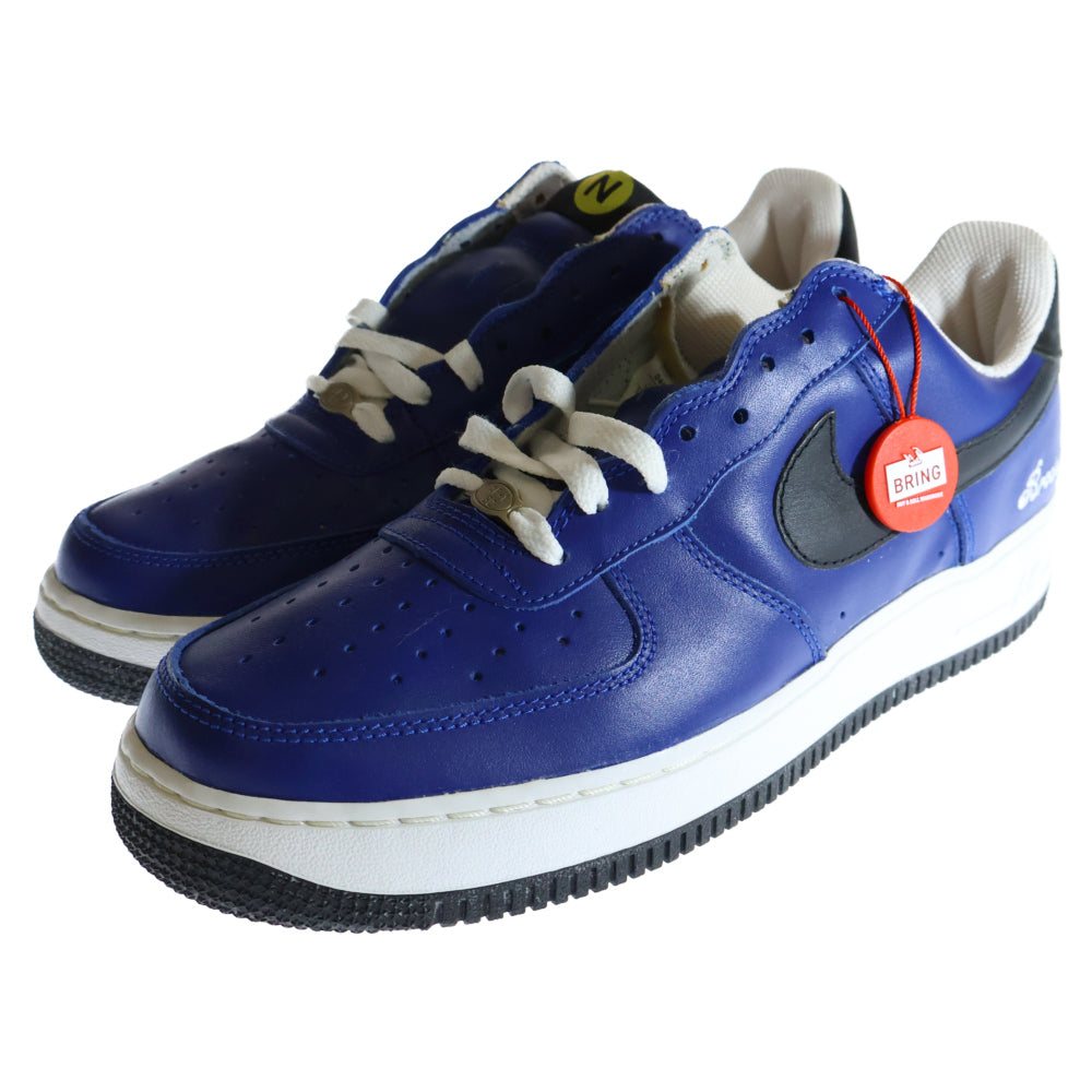 NIKE(ナイキ) 【観賞用2004年製】 AIR FORCE1 LOW BROOKLYN 306353-401 国内未発売 エアフォース1 ブルックリン ローカットスニーカー US10/28cm ブルー