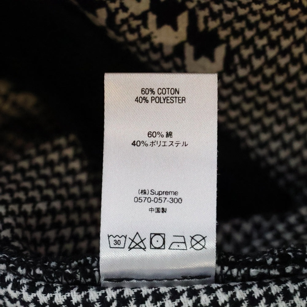 SUPREME(シュプリーム) 20AW Work Pant Black Houndstooth ワークパンツ ブラックハウンドトゥース