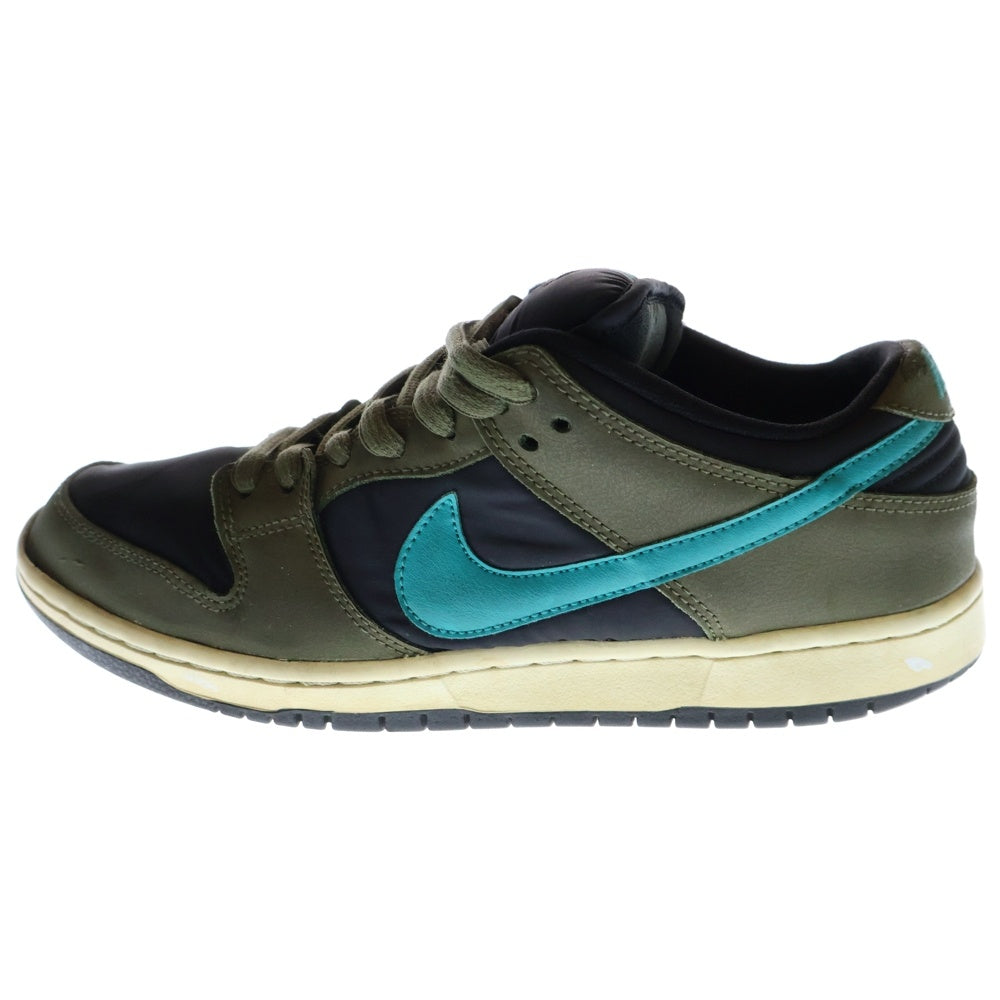 NIKE SB(ナイキエスビー) DUNK LOW MEDIUM OLIVE TURBO GREEN ダンクロー ミディアムオリーブ ターボグリーン ローカットスニーカー 304292-230 US10/28cm グリーン