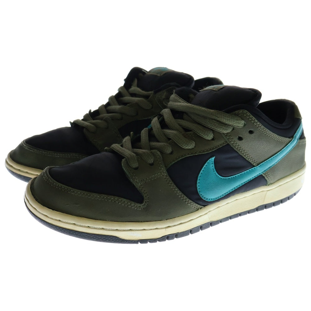 NIKE SB(ナイキエスビー) DUNK LOW MEDIUM OLIVE TURBO GREEN ダンクロー ミディアムオリーブ ターボグリーン ローカットスニーカー 304292-230 US10/28cm グリーン