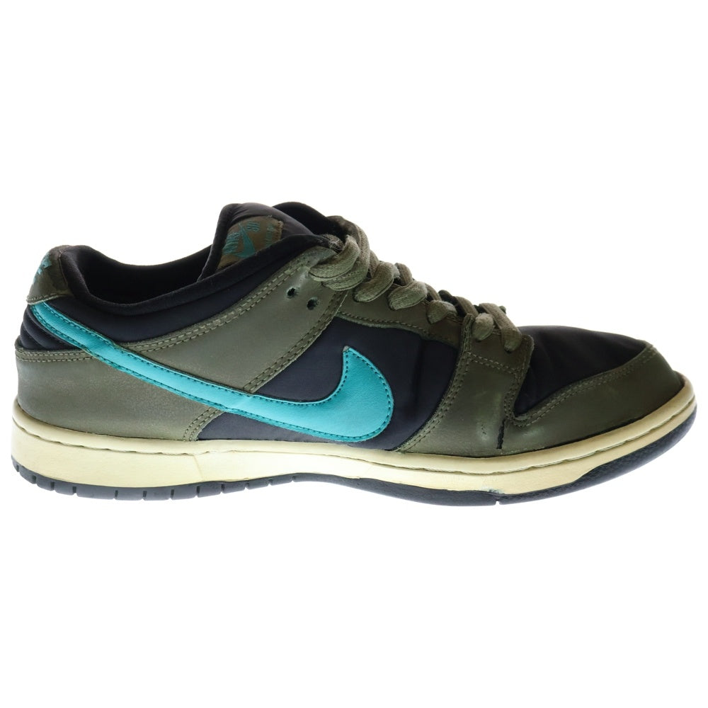 NIKE SB(ナイキエスビー) DUNK LOW MEDIUM OLIVE TURBO GREEN ダンクロー ミディアムオリーブ ターボグリーン ローカットスニーカー 304292-230 US10/28cm グリーン