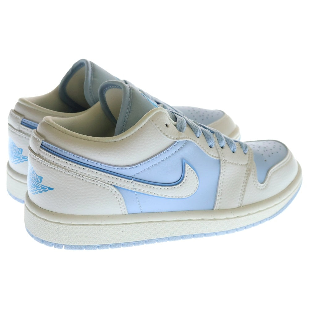 NIKE(ナイキ) WMNS AIR JORDAN 1 LOW REVERCE ICE BLUE ウィメンズ エアジョーダン1 ロー バースアイスブルー ローカットスニーカー US6/23.0cm DV1299-104 レディース