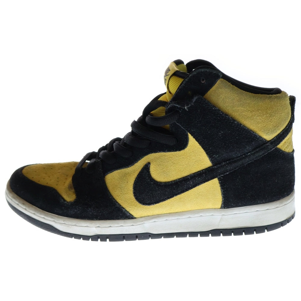 NIKE SB(ナイキエスビー) DUNK HIGH MAIZE AND BLACK ダンク ハイカットスニーカー DB1640-001 US10/28.0cm ブラック/イエロー