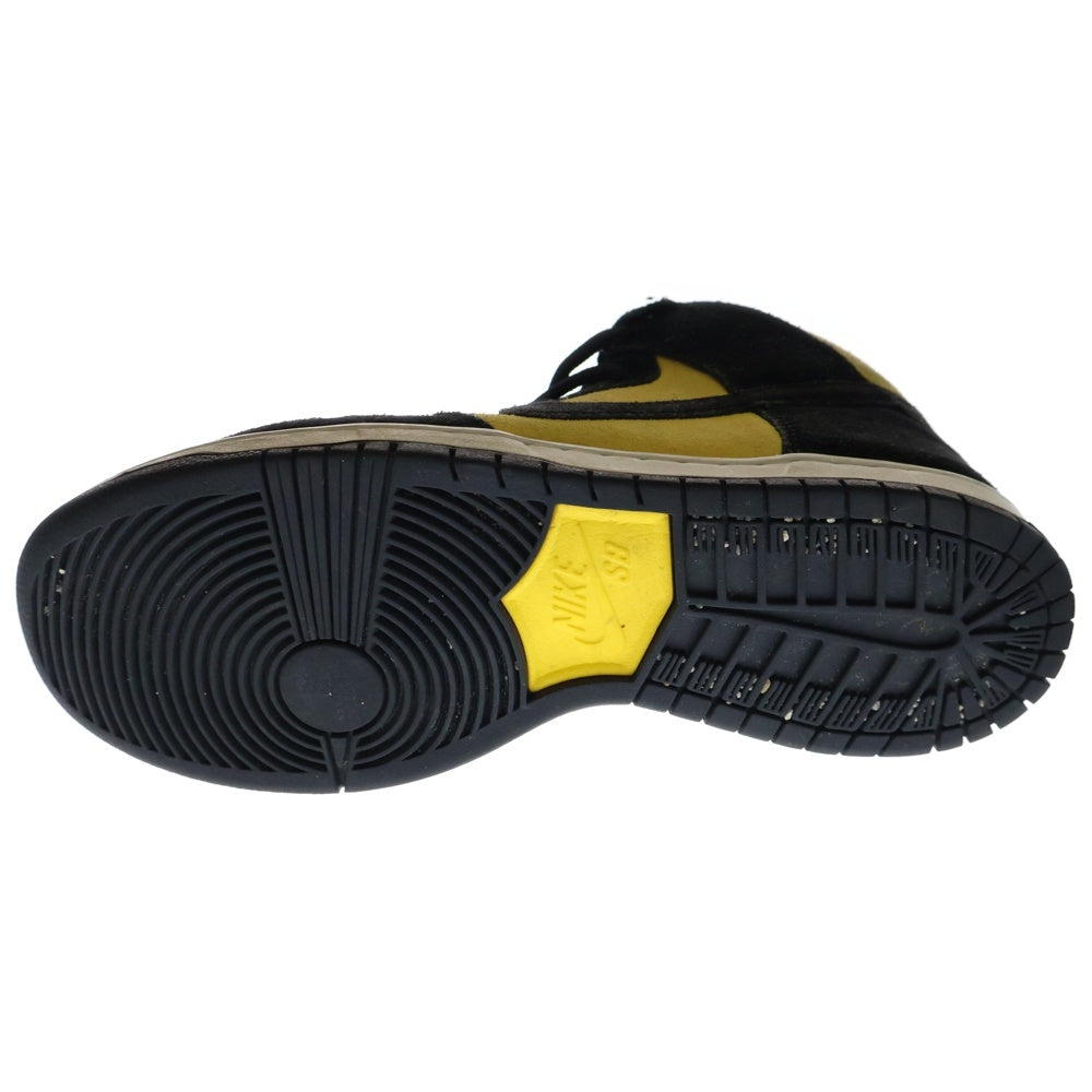 NIKE SB(ナイキエスビー) DUNK HIGH MAIZE AND BLACK ダンク ハイカットスニーカー DB1640-001 US10/28.0cm ブラック/イエロー