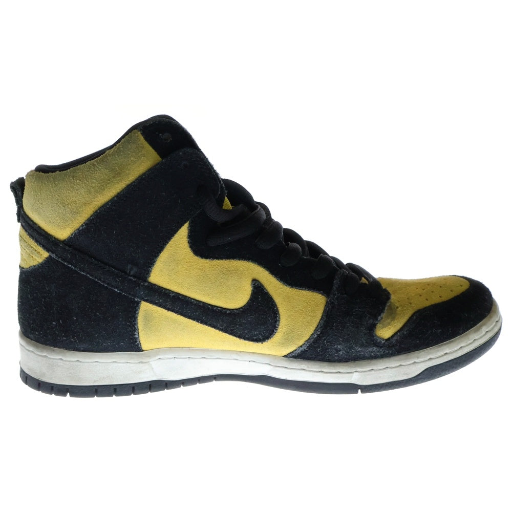 NIKE SB(ナイキエスビー) DUNK HIGH MAIZE AND BLACK ダンク ハイカットスニーカー DB1640-001 US10/28.0cm ブラック/イエロー