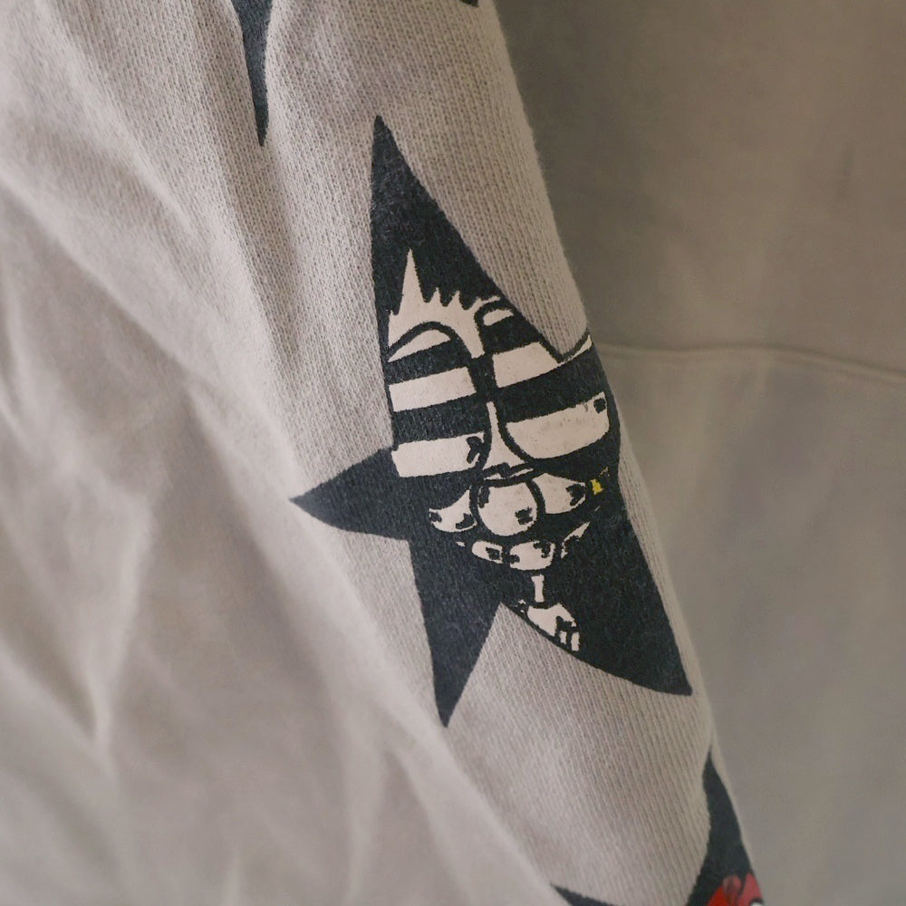 CHROME HEARTS(クロムハーツ) ×MATTY BOY PPO SUGGEST SPACE GRY HD PLVR マッティボーイ プリント スウェットプルオーバーパーカー グレー