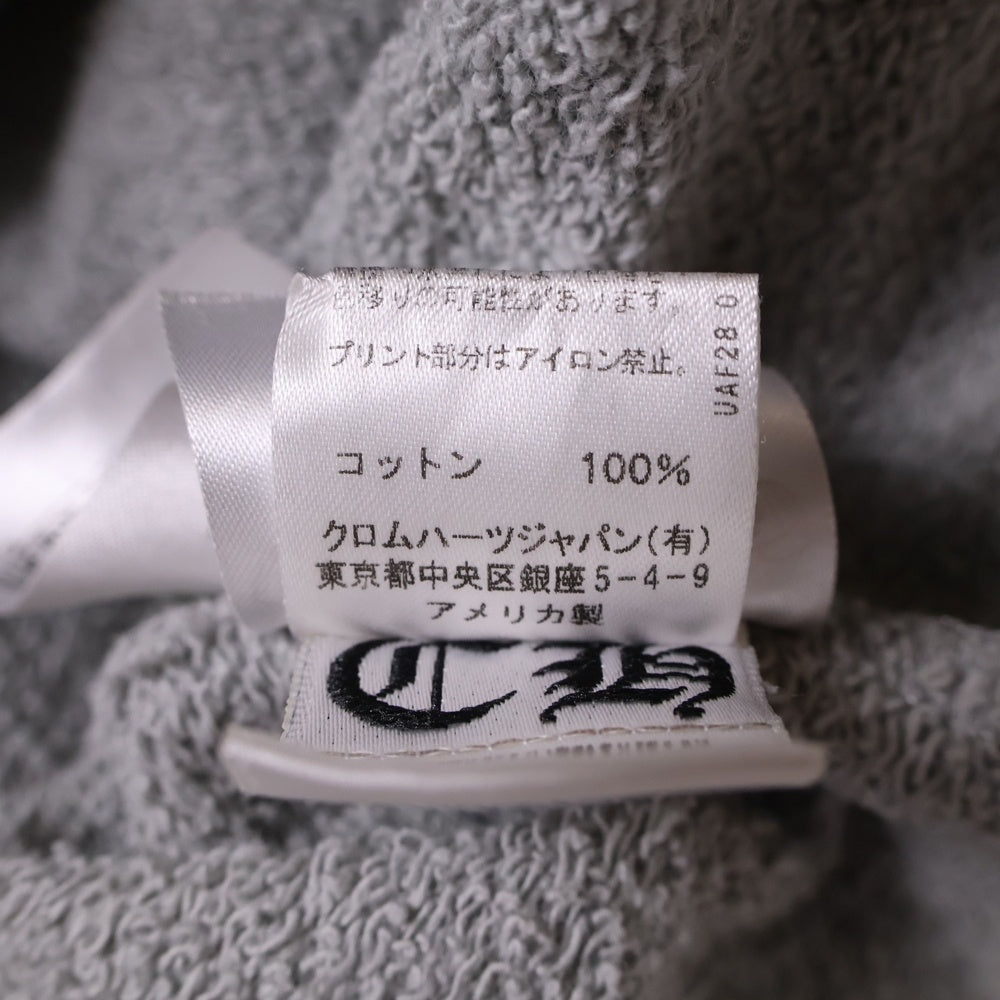 CHROME HEARTS(クロムハーツ) ×MATTY BOY PPO SUGGEST SPACE GRY HD PLVR マッティボーイ プリント スウェットプルオーバーパーカー グレー
