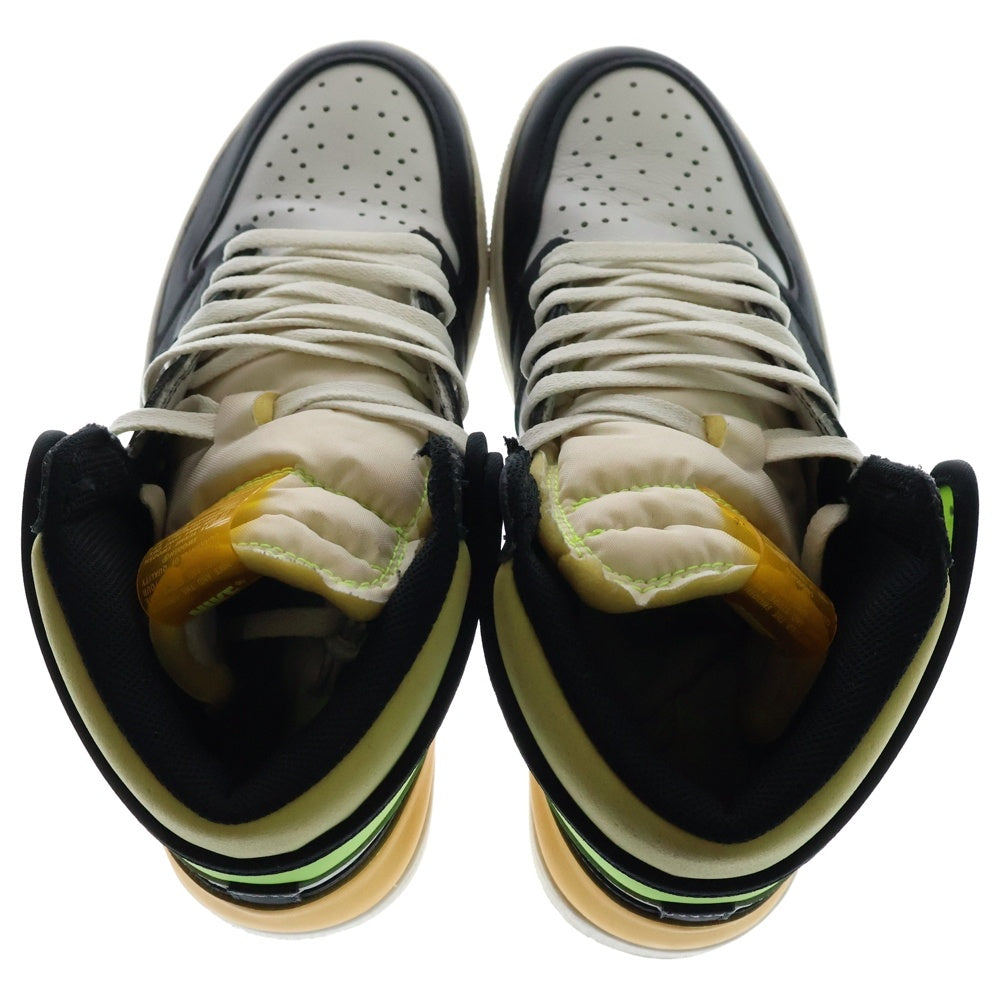 NIKE(ナイキ) AIR JORDAN 1 RETRO HIGH OG Volt Gold エアジョーダン1 ボルト ハイカットスニーカー 555088-118 US10/28cm ホワイト/イエロー