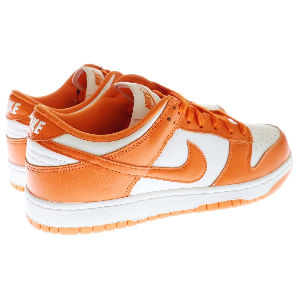 NIKE(ナイキ) DUNK LOW SP SYRACUSE CU1726-101 ダンクローカットスニーカー シラキュース US9/27.0cm オレンジ/ホワイト