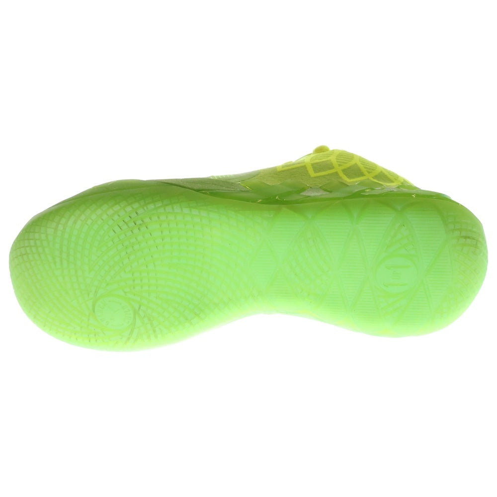 PUMA(プーマ) ×Rick and Morty MB 01 Jasmine Green 376682-01 リックアンドモーティ MB 01 ジャスミン グリーン ローカットスニーカー US9/27.0cm グリーン/ピンク