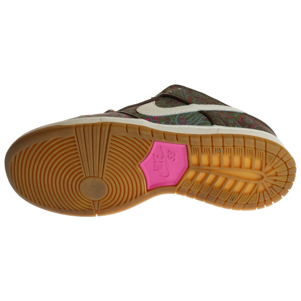 NIKE SB(ナイキエスビー) DUNK LOW PRM BROWN PAISLEY DH7534-200 ダンク ペイズリー ローカットスニーカー US9/27.0cm ブラウン