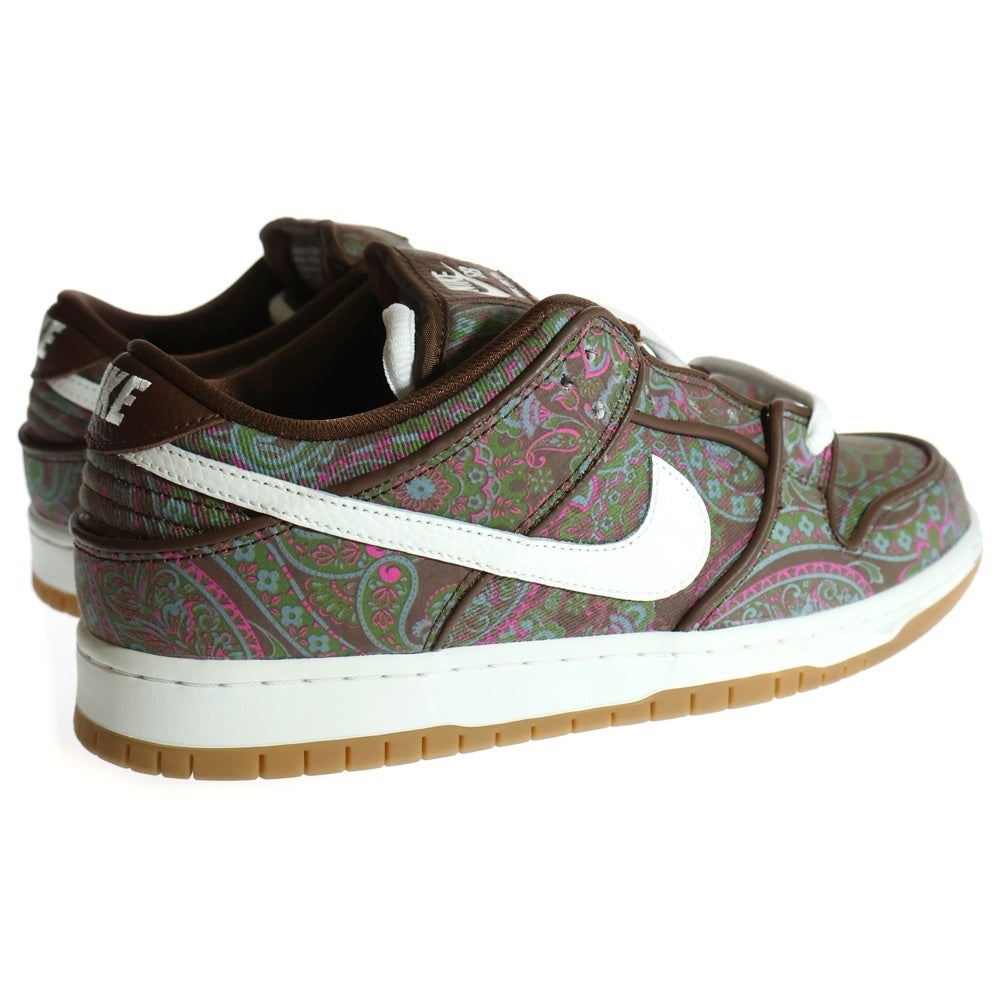 NIKE SB(ナイキエスビー) DUNK LOW PRM BROWN PAISLEY DH7534-200 ダンク ペイズリー ローカットスニーカー US9/27.0cm ブラウン