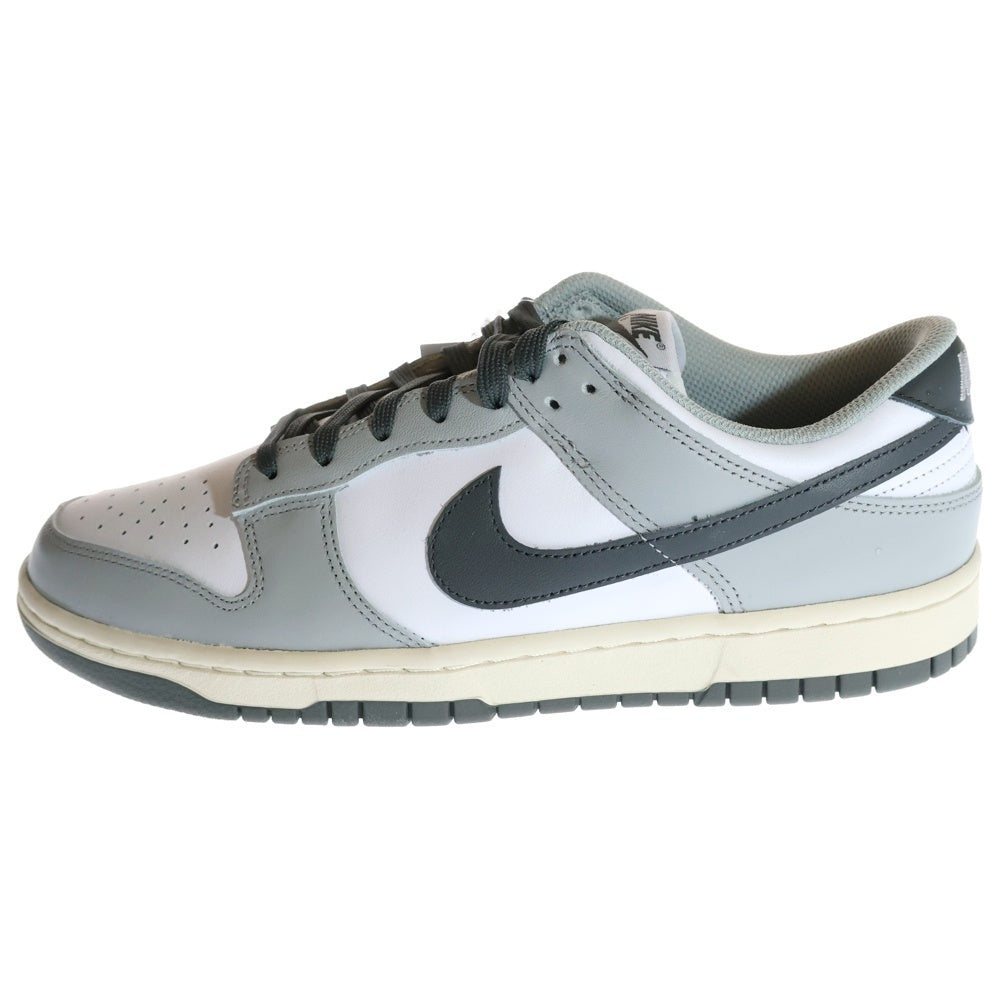 NIKE(ナイキ) WMNS DUNK LOW SMOKE GREY DD1503-117 ウィメンズ ダンク スモークグレー ローカットスニーカー US10.5/27.5cm ホワイト/グレー