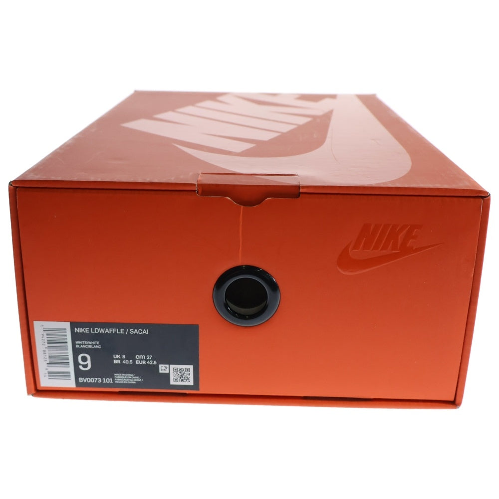 NIKE(ナイキ) ×sacai LD WAFFLE Tripple white BV0073-101 サカイ LDワッフル トリプルホワイト ローカットスニーカー US9/27cm