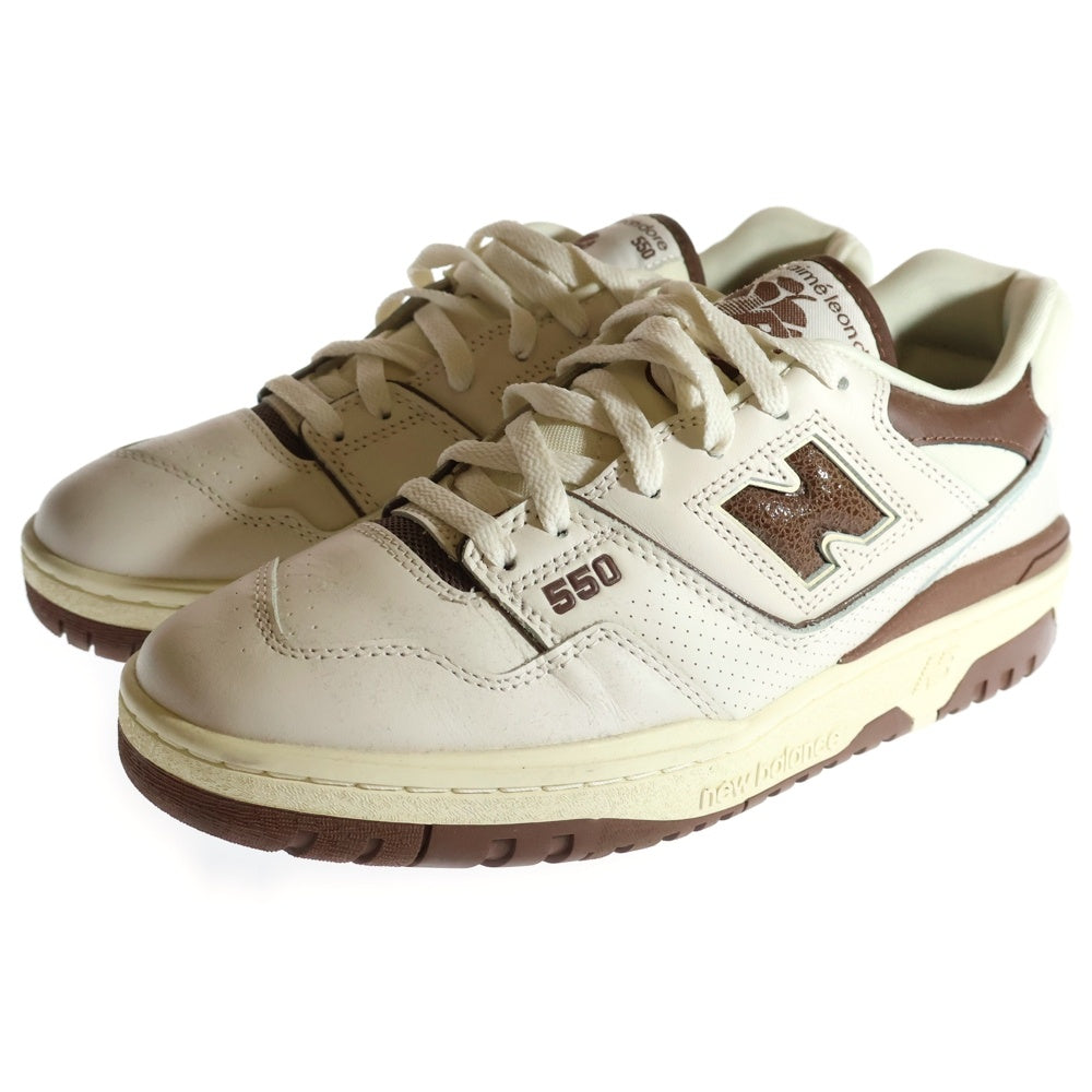 New Balance(ニューバランス) ×AIME LEON DORE BB550 AB1 エメ レオン ドレ ローカットスニーカー US9/27cm ベージュ