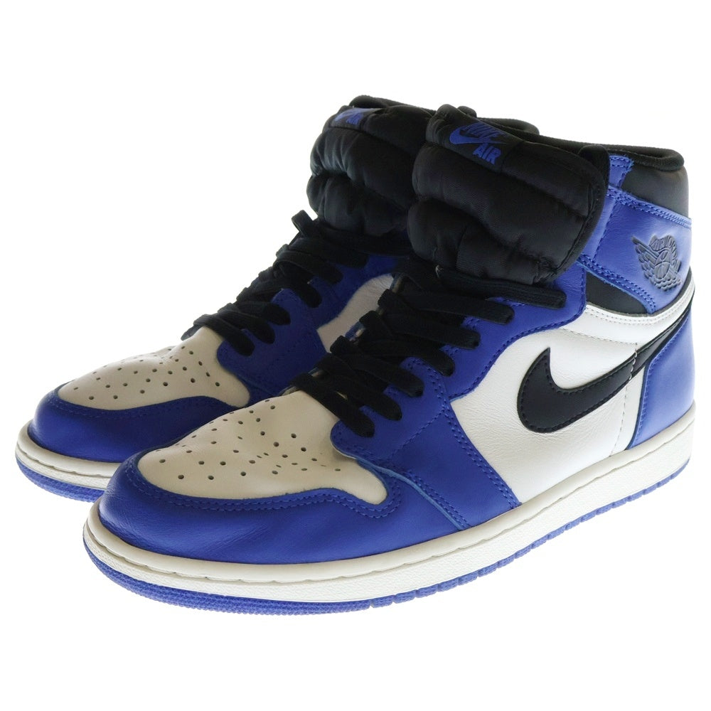 NIKE(ナイキ) AIR JORDAN 1 RETRO HIGH OG GAME ROYAL 555088-403 エアジョーダン1 ゲームロイヤル ハイカットスニーカー ホワイト/ブルー US10/28cm
