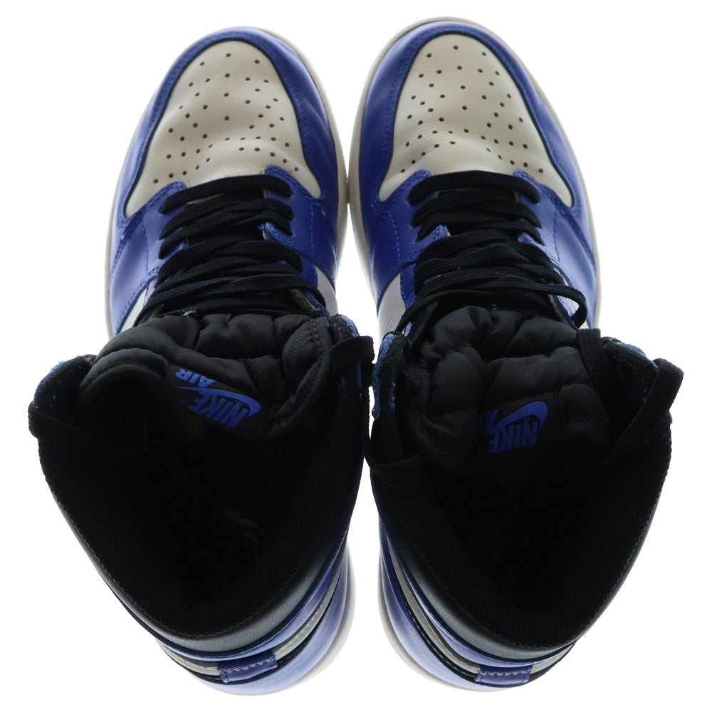 NIKE(ナイキ) AIR JORDAN 1 RETRO HIGH OG GAME ROYAL 555088-403 エアジョーダン1 ゲームロイヤル ハイカットスニーカー ホワイト/ブルー US10/28cm