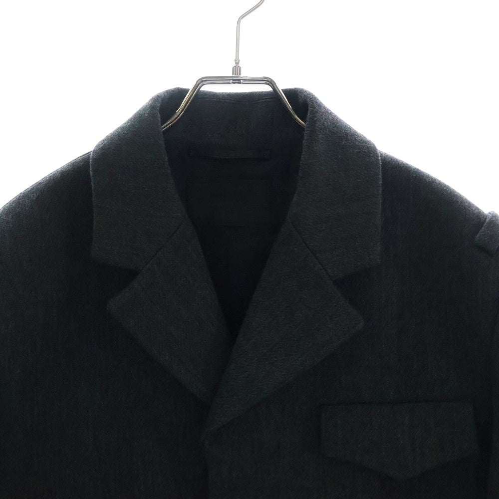 PRADA(プラダ) 23AW ウールブルゾンテーラードジャケット SGC362 S232 1VJ9 グレー