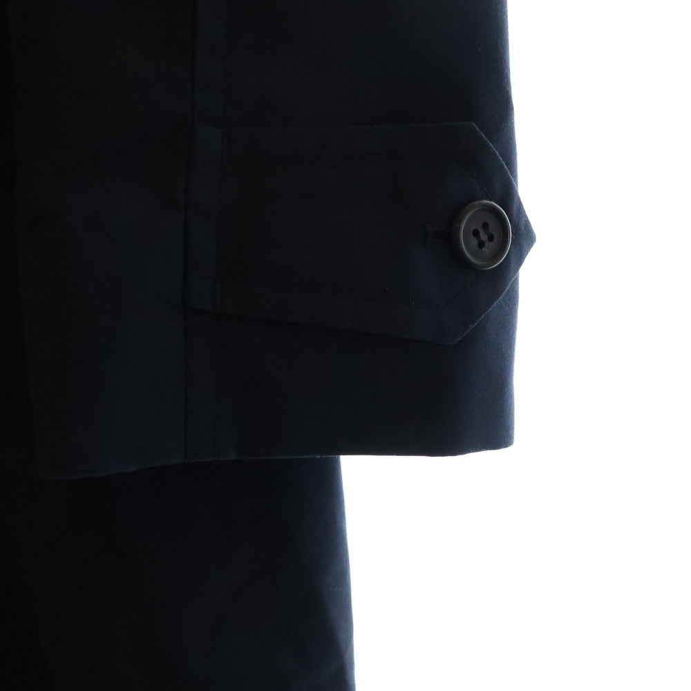 PRADA(プラダ) FROM THE RUNWAY ベルト付きコットンブレンドオーバーコート ロングコート SGC214 12NS F0008 ネイビー