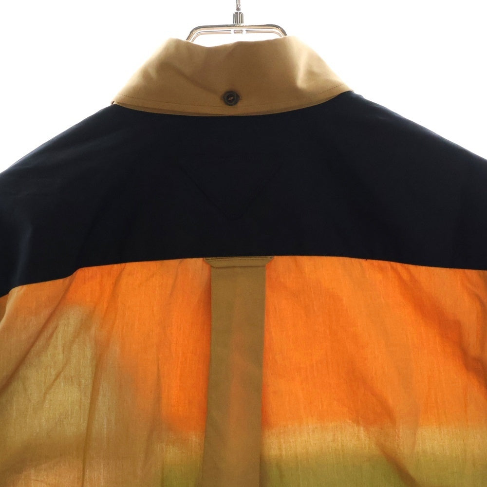 PRADA(プラダ) 19SS Print Design Cotton Shirt プリントデザインコットンシャツ UCN285 マルチカラー