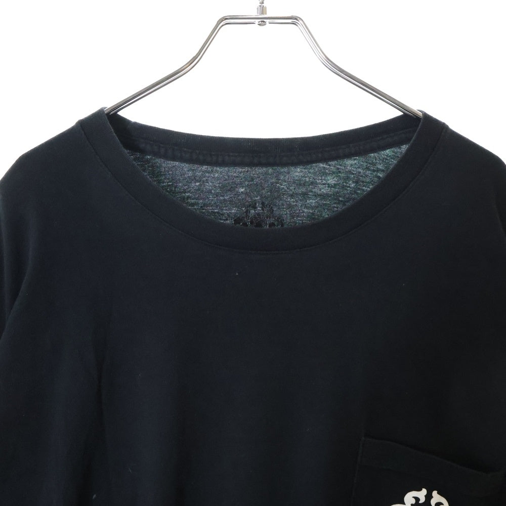 CHROME HEARTS(クロムハーツ) DAGGER TIRE TRACK L/S TEE ダガータイヤトラックロングスリーブ 長袖Tシャツ ブラック