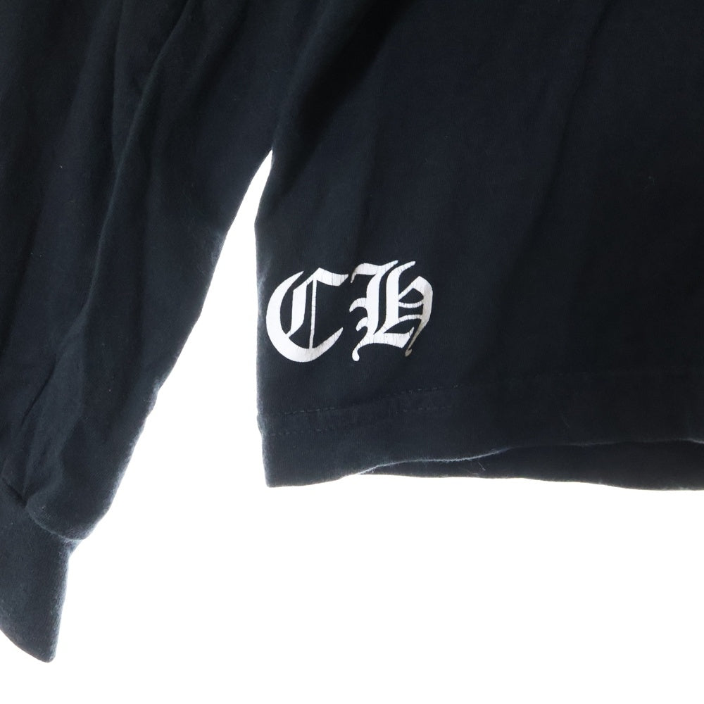 CHROME HEARTS(クロムハーツ) DAGGER TIRE TRACK L/S TEE ダガータイヤトラックロングスリーブ 長袖Tシャツ ブラック