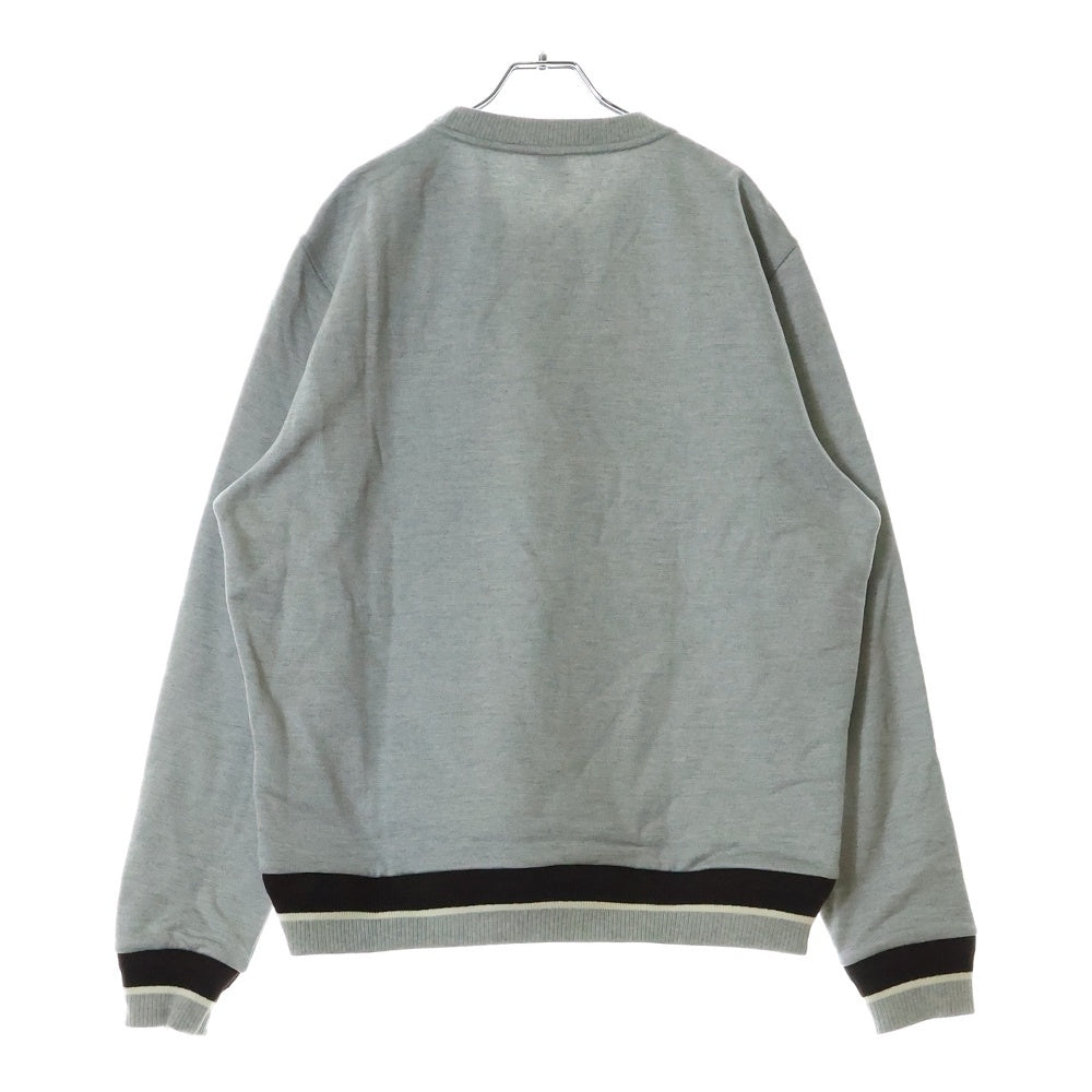 Berluti(ベルルッティ) カレッジロゴクルーネックスウェットトレーナー R25JRL82JBAW グレー