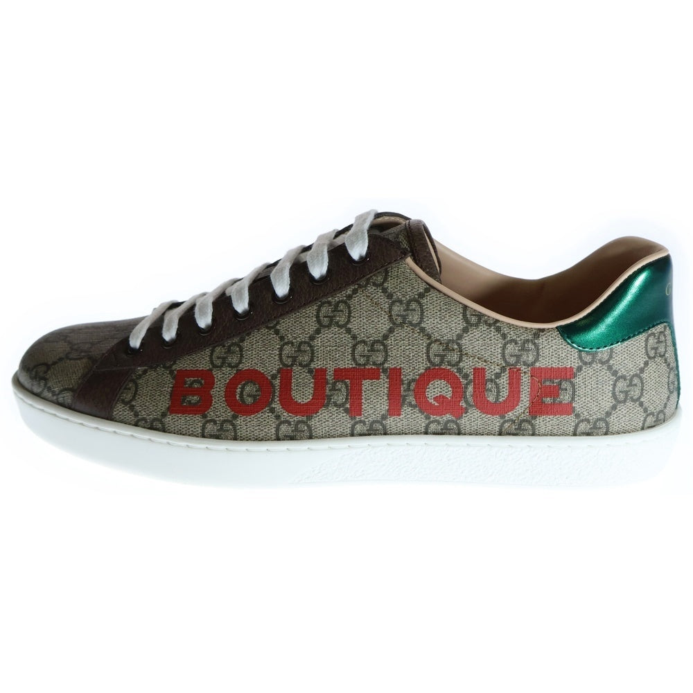 GUCCI(グッチ) GGスプリーム ローカットスニーカー 623236 ベージュ