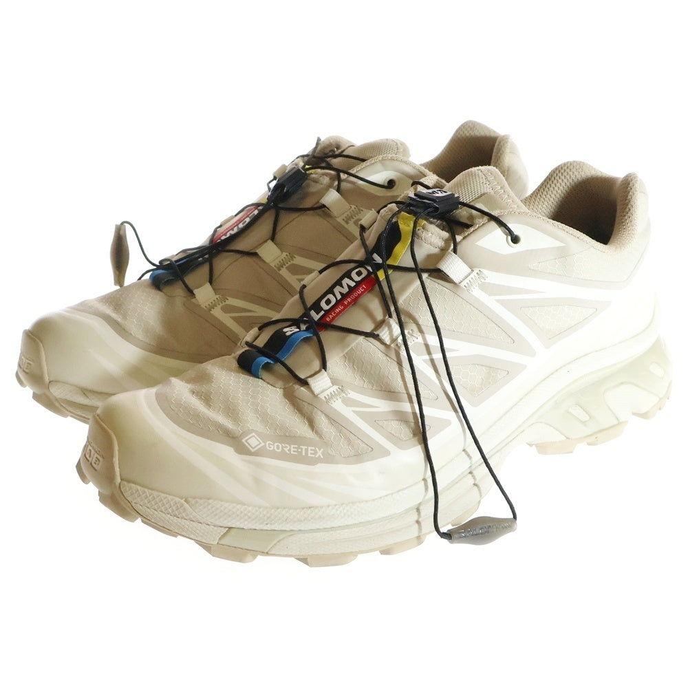 SALOMON(サロモン) XT-6 GTX ゴアテックス ローカットスニーカー US8/26.0cm ホワイト