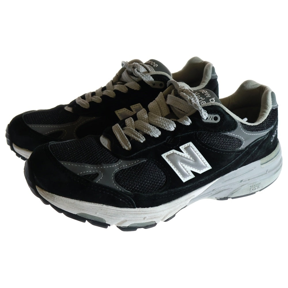 New Balance(ニューバランス) MR993BK スエード ローカットスニーカー US8/26.0cm ブラック