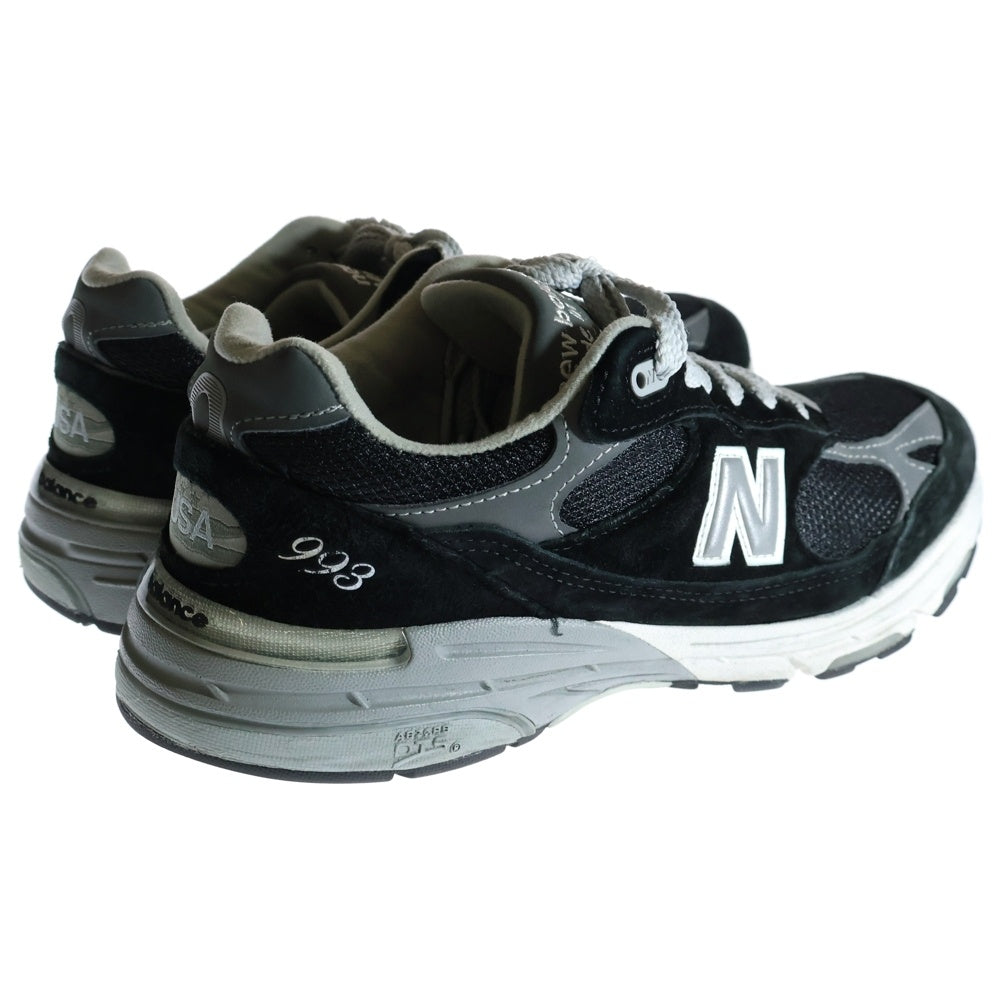 New Balance(ニューバランス) MR993BK スエード ローカットスニーカー US8/26.0cm ブラック