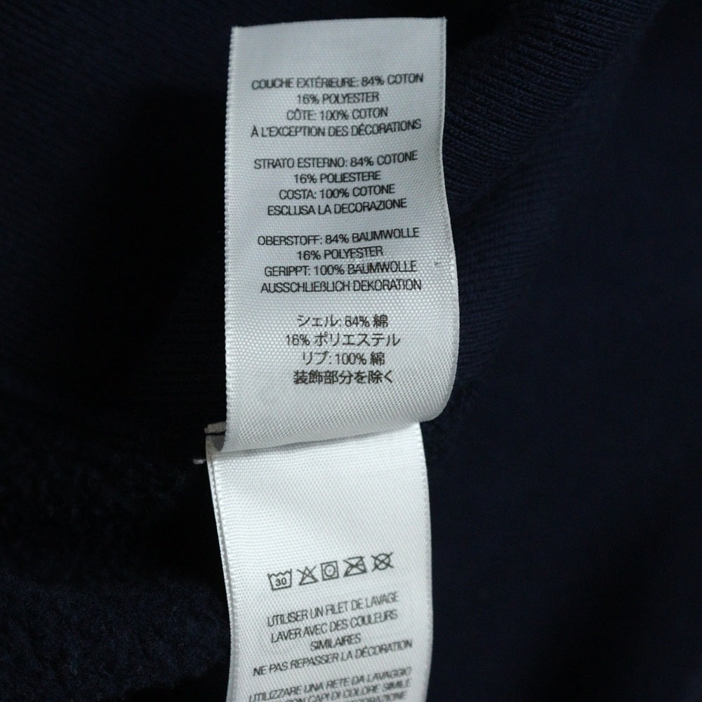 SUPREME(シュプリーム) 25SS Washed Box Logo Crewneck ウォッシュ加工 ボックスロゴ クルーネック トレーナー ネイビー