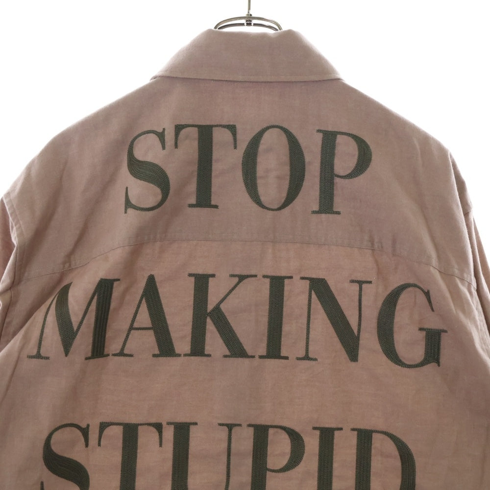 cvtvlist(カタリスト) CTLS Stupio People Embroidery Shirt カタリストロゴ 長袖シャツ ピンク