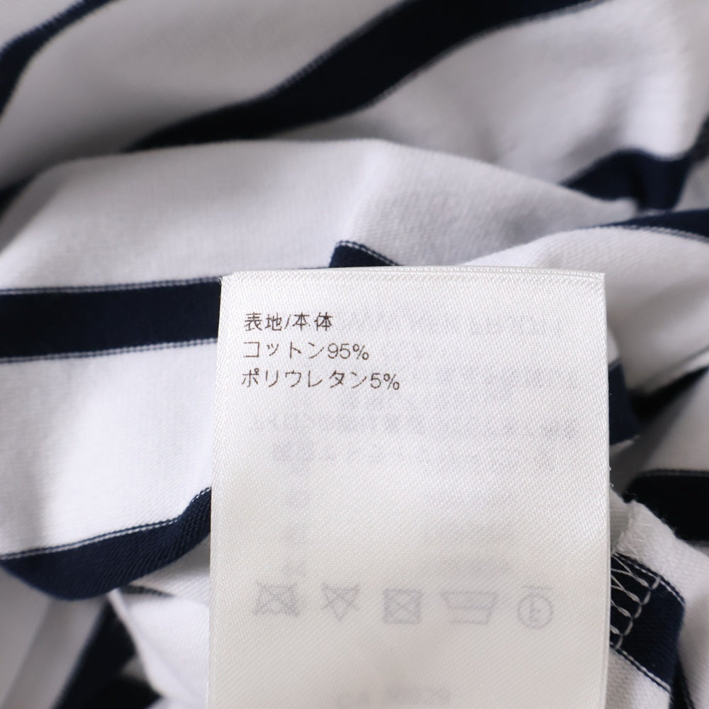 LOUIS VUITTON(ルイヴィトン) 24AW チェーン装飾マリンボーダーノースリーブ RW242WW MRQ レディース FRKP12 ホワイト/ネイビー