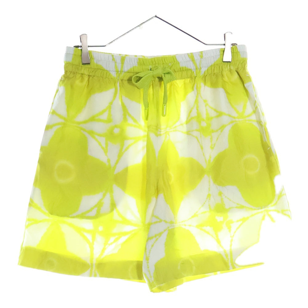 LOUIS VUITTON(ルイヴィトン) 23SS MONOGRAM SHIBORI SILK SHORTS モノグラムシボリシルクショーツ ショートパンツ イエロー/ホワイト RM231 X45 HOP84W